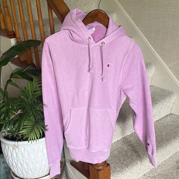 Champion Reverse Weave Trendy Pink/Purple Hoodie - Picture 1 of 12